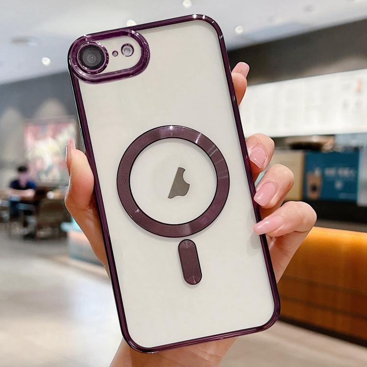 For iPhone 17e / 16e Electroplating MagSafe Phone Case