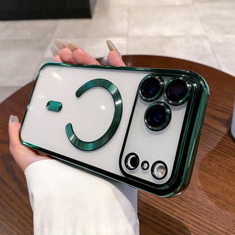 For iPhone 17 Pro Electroplating MagSafe Phone Case