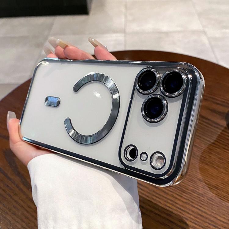 For iPhone 17 Pro Max Electroplating MagSafe Phone Case
