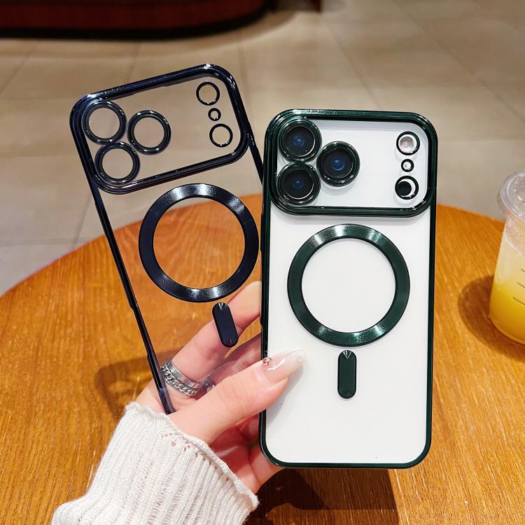 For iPhone 17 Pro Max Electroplating MagSafe Phone Case