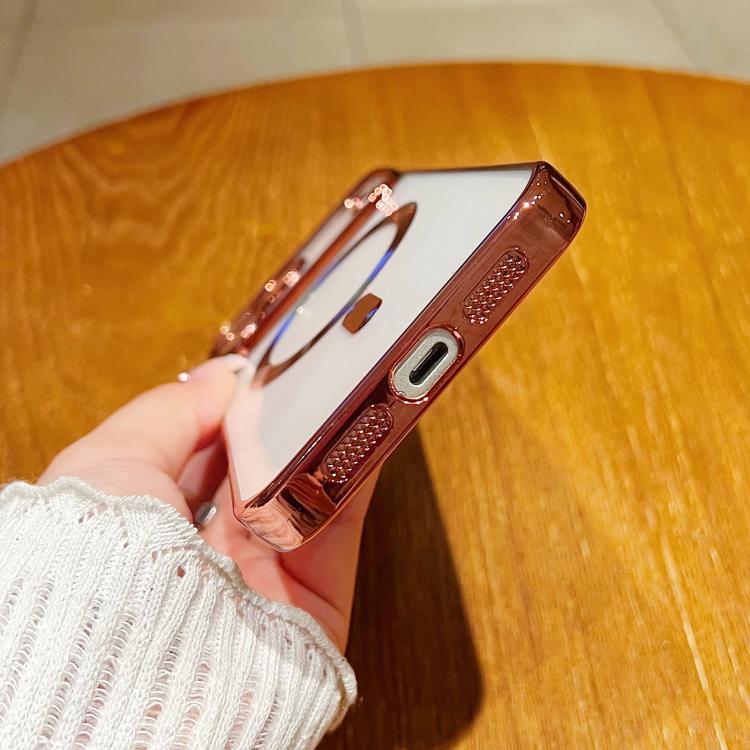 For iPhone 16 Pro Electroplating MagSafe Phone Case
