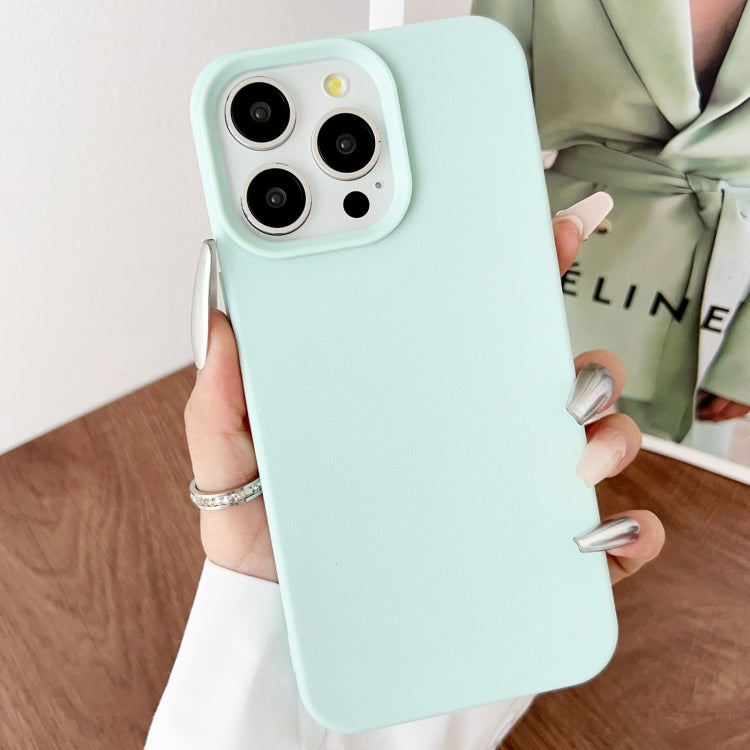 For iPhone 13 Pro Leather Texture TPU Full Coverage Phone Case