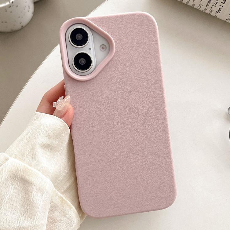 For iPhone 17 Leather Texture TPU Full Coverage Phone Case