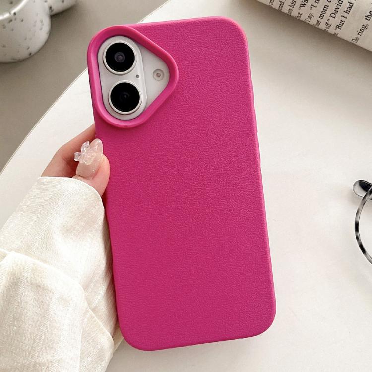 For iPhone 17 Leather Texture TPU Full Coverage Phone Case