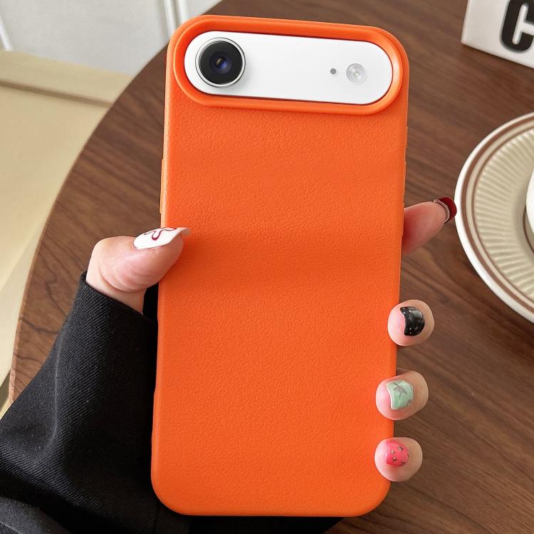 For iPhone Air Leather Texture TPU Full Coverage Phone Case