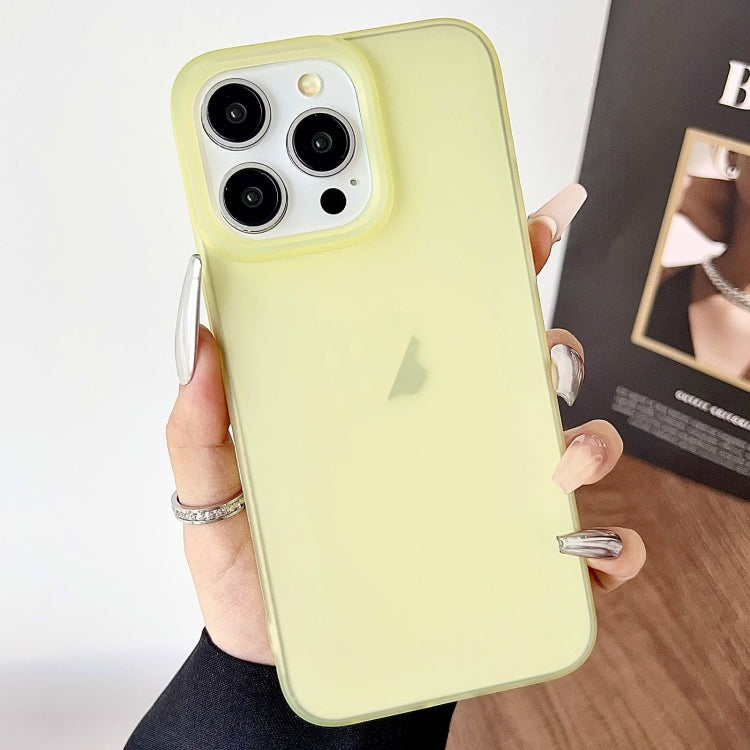 For iPhone 12 Pro Max Frosted Translucent TPU Full Coverage Phone Case