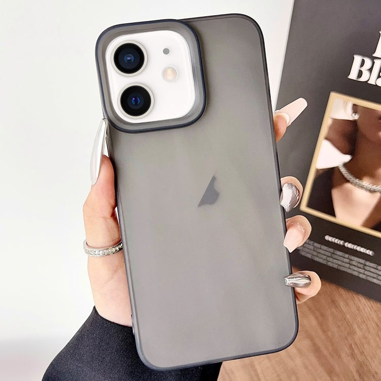For iPhone 11 Frosted Translucent TPU Full Coverage Phone Case