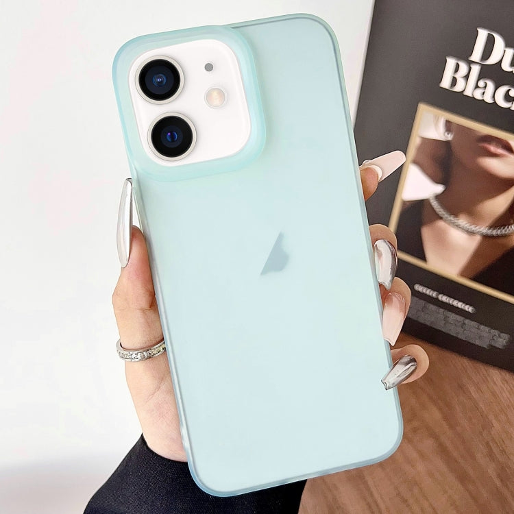 For iPhone 11 Frosted Translucent TPU Full Coverage Phone Case