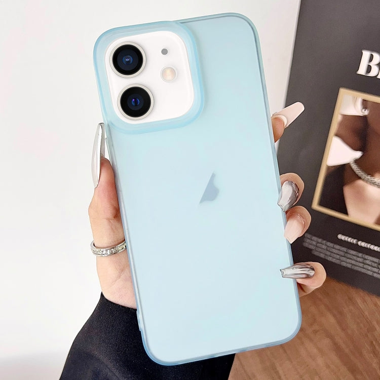 For iPhone 11 Frosted Translucent TPU Full Coverage Phone Case