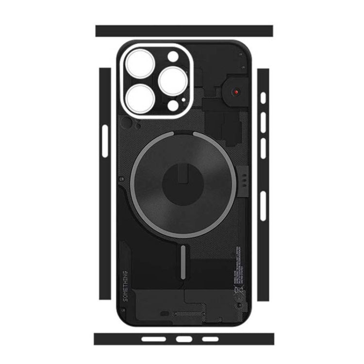For iPhone 15 Pro Max All-inclusive PET Phone Decal Adhesive Sticker