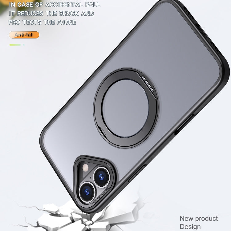 For iPhone 16 Plus Wing Series MagSafe Magnetic Ring Holder Phone Case