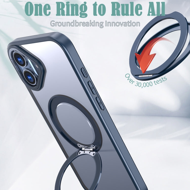 For iPhone 16 Wing Series MagSafe Magnetic Ring Holder Phone Case