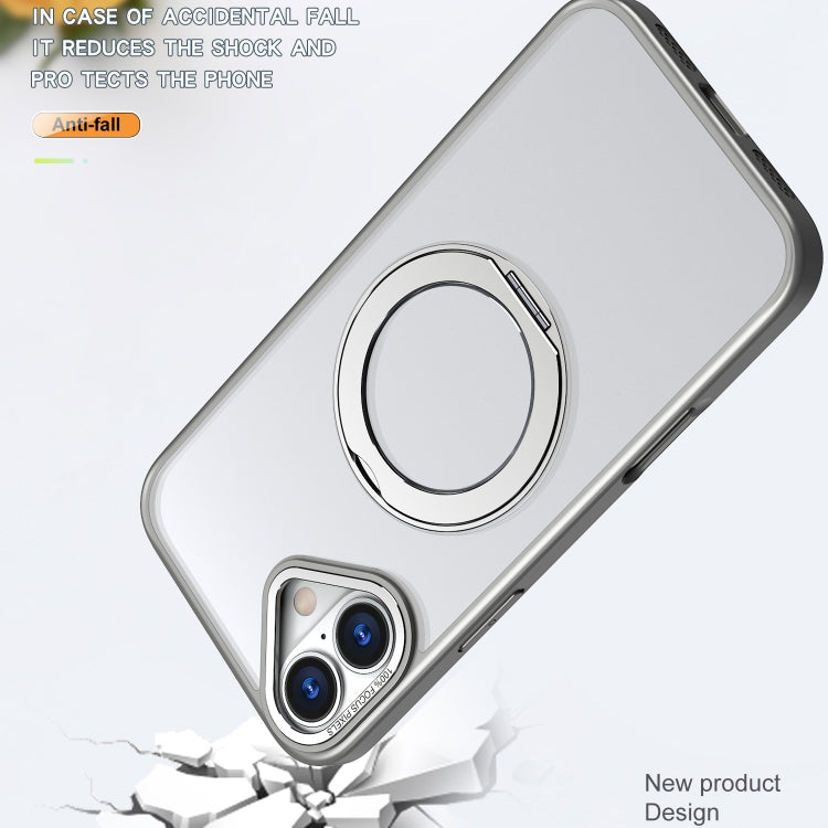 For iPhone 16 Wing Series MagSafe Magnetic Ring Holder Phone Case