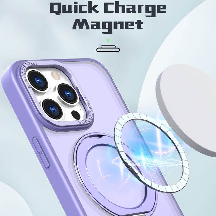 For iPhone 15 Pro Max Wing Series MagSafe Magnetic Ring Holder Phone Case