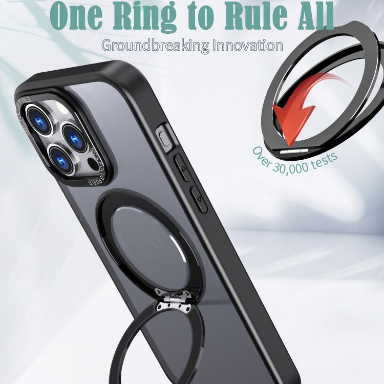 For iPhone 15 Pro Max Wing Series MagSafe Magnetic Ring Holder Phone Case