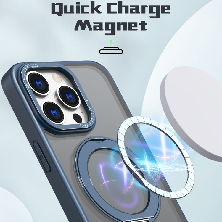 For iPhone 15 Pro Max Wing Series MagSafe Magnetic Ring Holder Phone Case