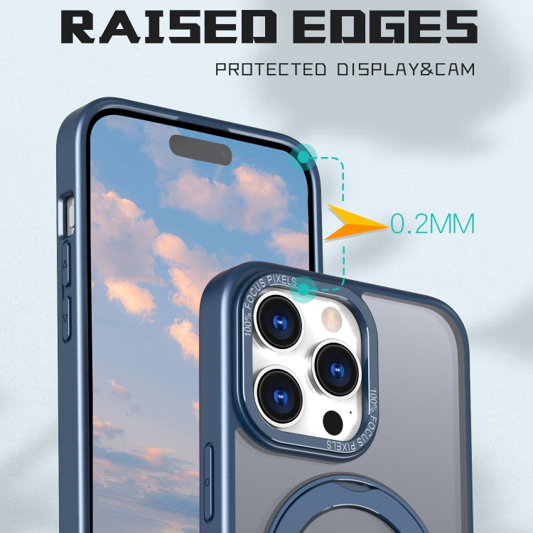 For iPhone 15 Pro Max Wing Series MagSafe Magnetic Ring Holder Phone Case