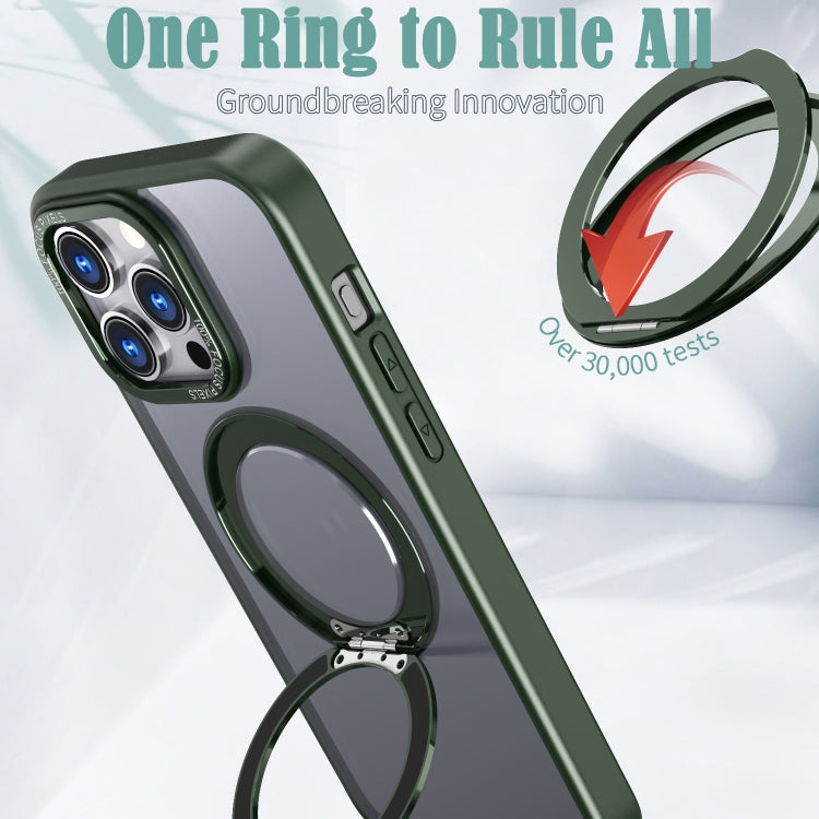 For iPhone 15 Pro Max Wing Series MagSafe Magnetic Ring Holder Phone Case