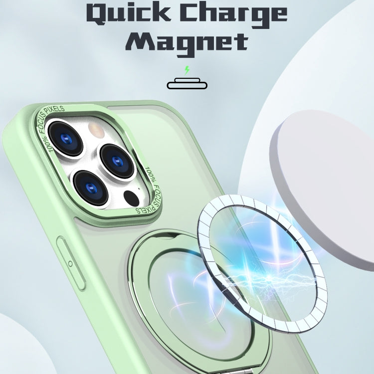 For iPhone 15 Pro Max Wing Series MagSafe Magnetic Ring Holder Phone Case