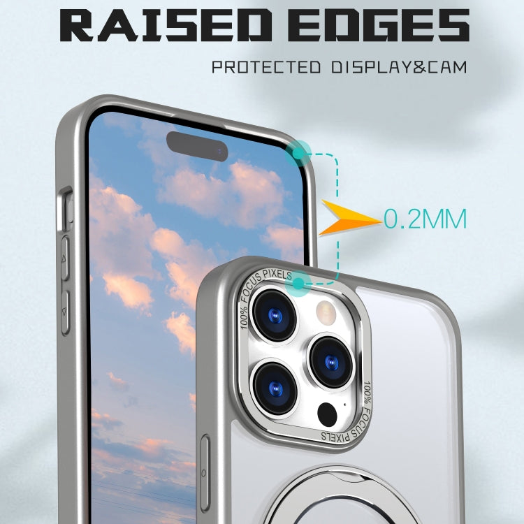 For iPhone 15 Pro Max Wing Series MagSafe Magnetic Ring Holder Phone Case