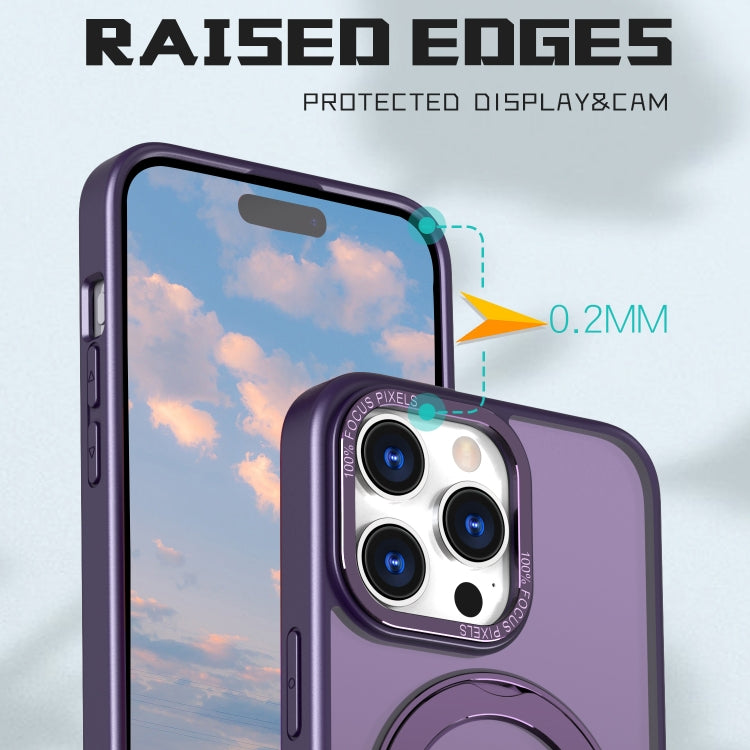For iPhone 15 Pro Max Wing Series MagSafe Magnetic Ring Holder Phone Case