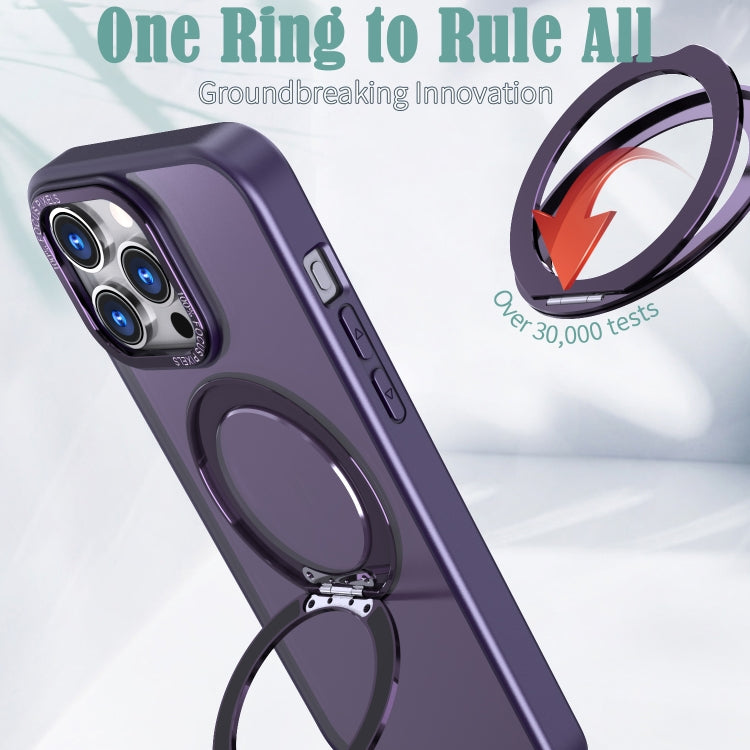 For iPhone 15 Pro Max Wing Series MagSafe Magnetic Ring Holder Phone Case