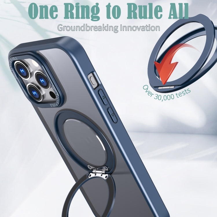 For iPhone 15 Pro Wing Series MagSafe Magnetic Ring Holder Phone Case