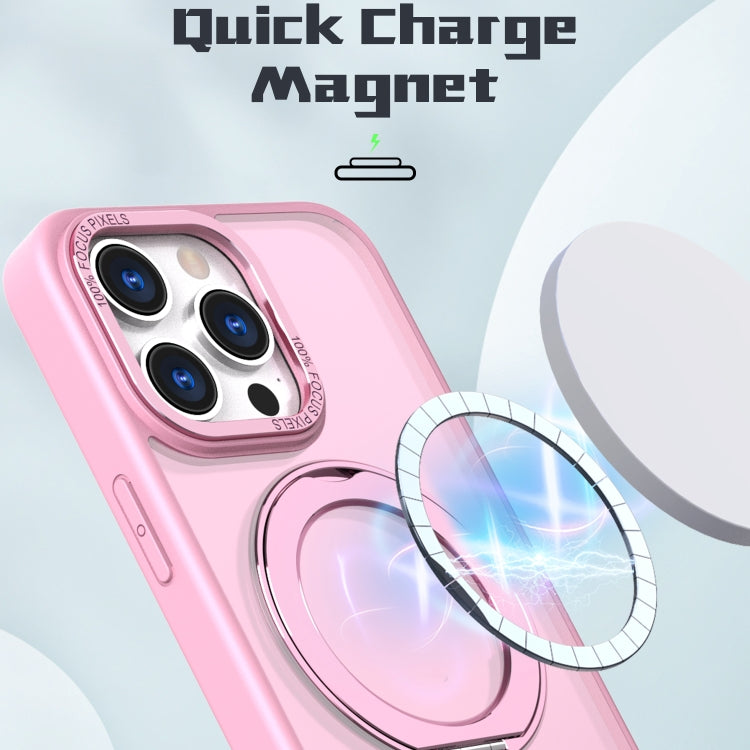 For iPhone 15 Pro Wing Series MagSafe Magnetic Ring Holder Phone Case