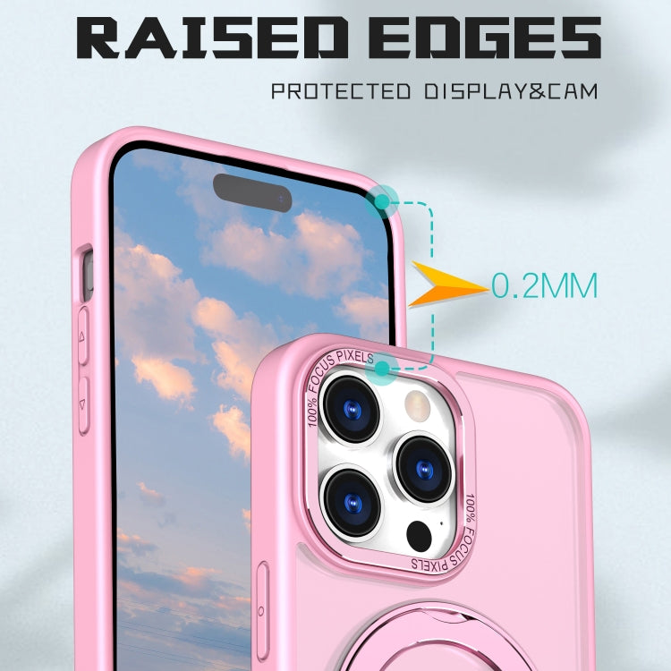 For iPhone 15 Pro Wing Series MagSafe Magnetic Ring Holder Phone Case