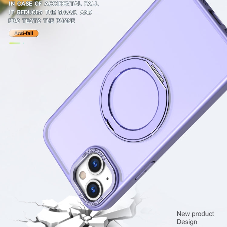 For iPhone 15 Plus Wing Series MagSafe Magnetic Ring Holder Phone Case