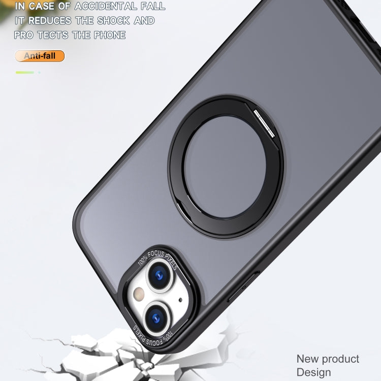 For iPhone 15 Plus Wing Series MagSafe Magnetic Ring Holder Phone Case