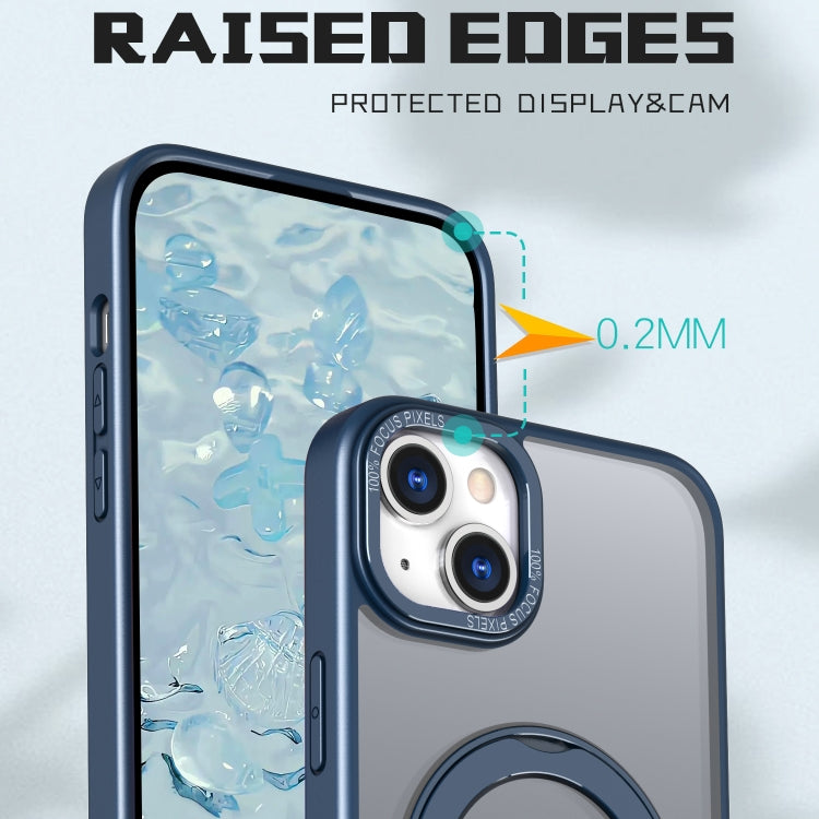 For iPhone 15 Plus Wing Series MagSafe Magnetic Ring Holder Phone Case