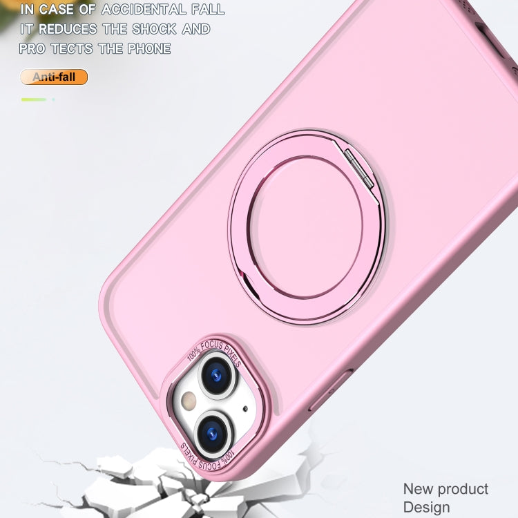 For iPhone 15 Plus Wing Series MagSafe Magnetic Ring Holder Phone Case