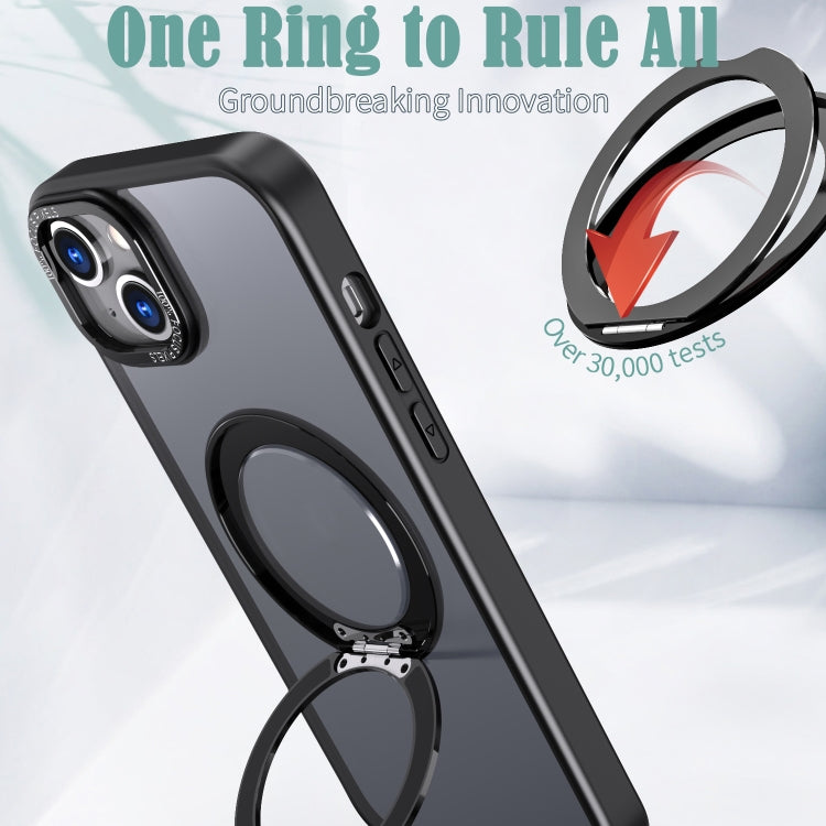 For iPhone 15 Wing Series MagSafe Magnetic Ring Holder Phone Case