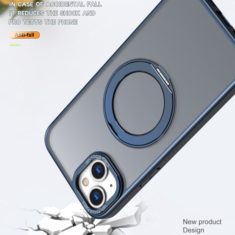 For iPhone 15 Wing Series MagSafe Magnetic Ring Holder Phone Case