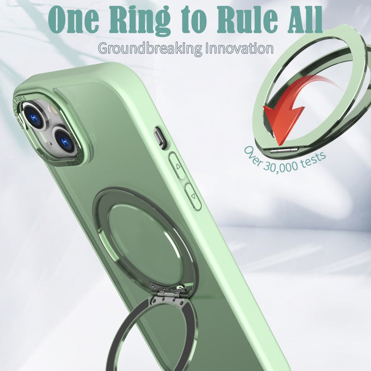 For iPhone 15 Wing Series MagSafe Magnetic Ring Holder Phone Case