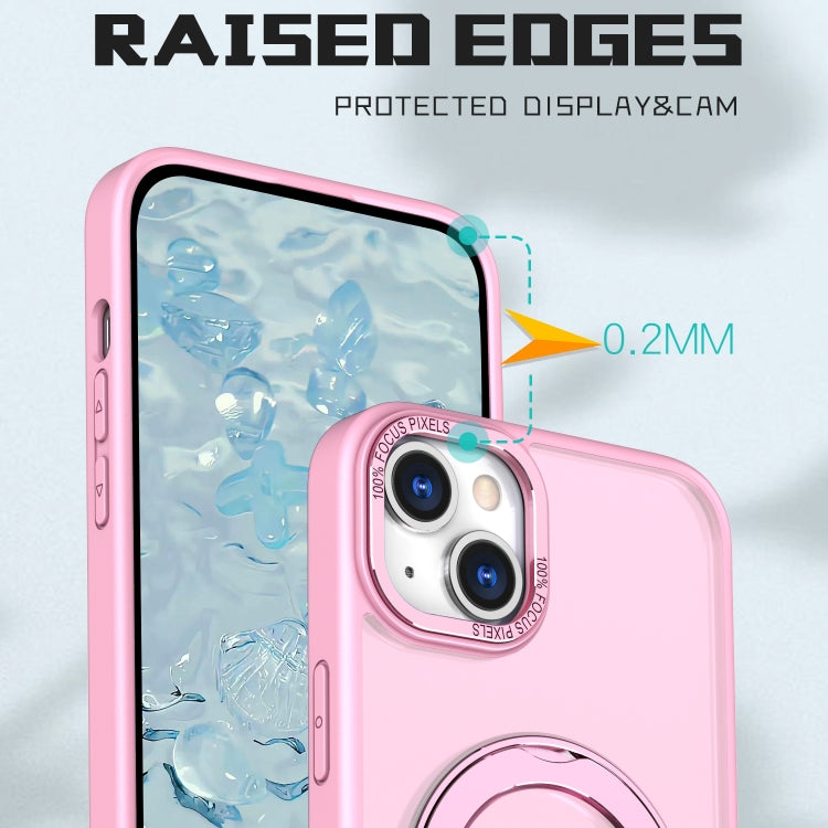 For iPhone 15 Wing Series MagSafe Magnetic Ring Holder Phone Case