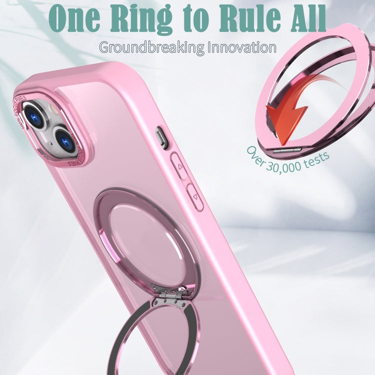 For iPhone 15 Wing Series MagSafe Magnetic Ring Holder Phone Case