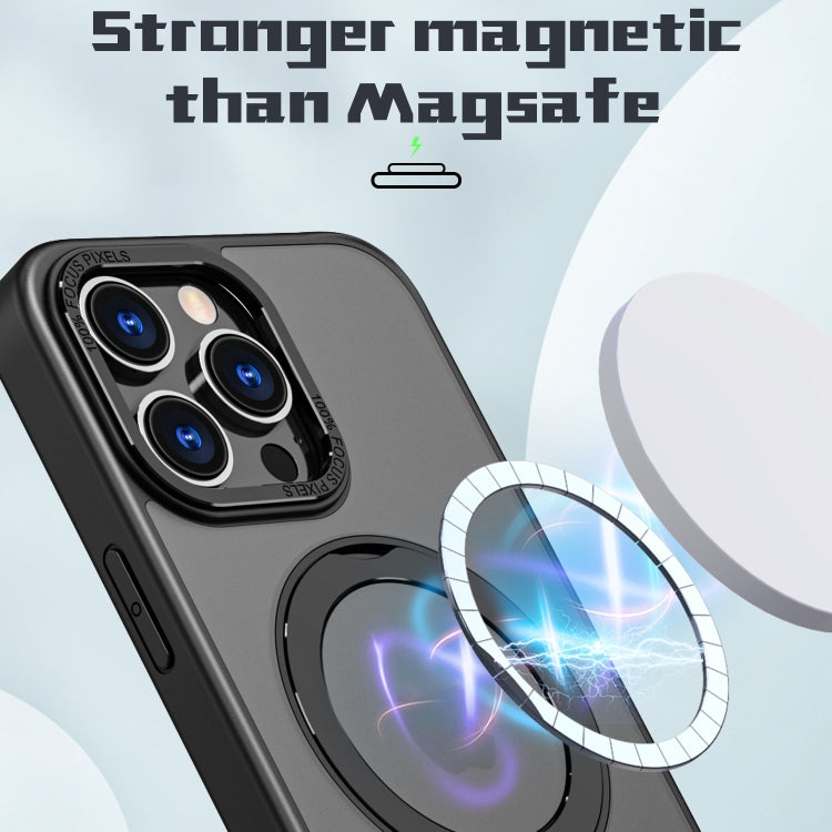 For iPhone 14 Pro Max Wing Series MagSafe Magnetic Ring Holder Phone Case