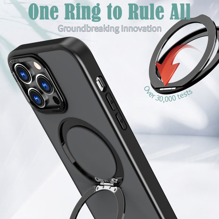 For iPhone 14 Pro Max Wing Series MagSafe Magnetic Ring Holder Phone Case