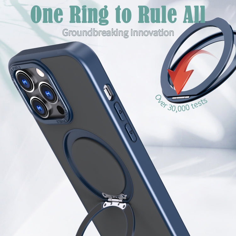 For iPhone 14 Pro Max Wing Series MagSafe Magnetic Ring Holder Phone Case