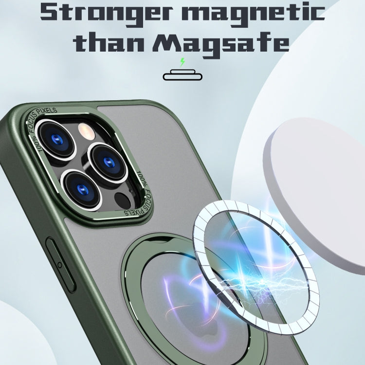For iPhone 14 Pro Max Wing Series MagSafe Magnetic Ring Holder Phone Case