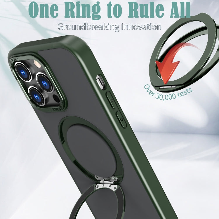 For iPhone 14 Pro Max Wing Series MagSafe Magnetic Ring Holder Phone Case