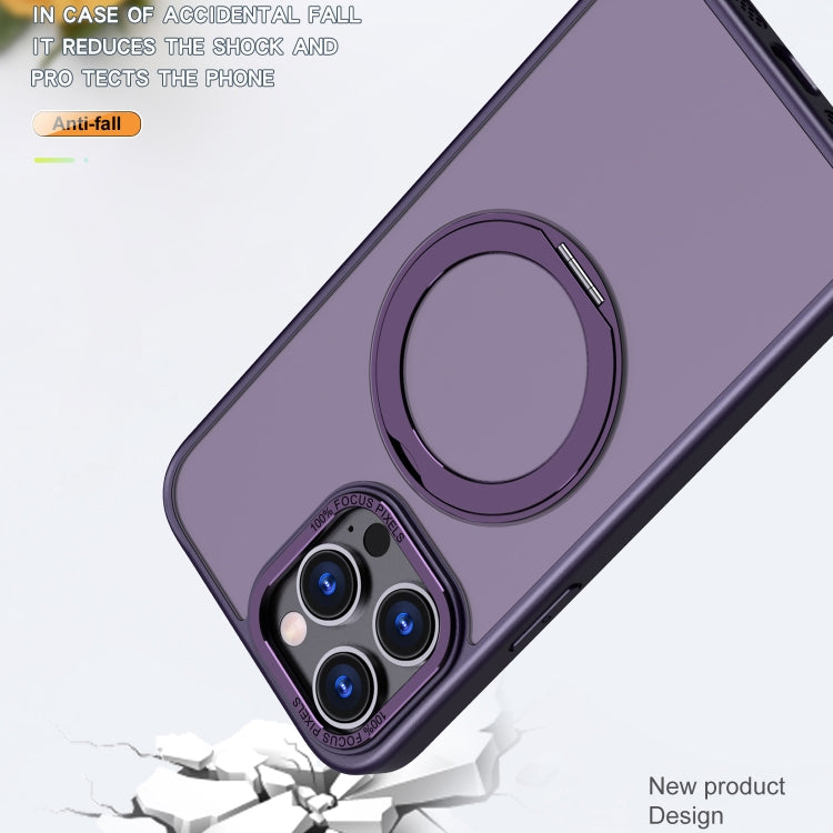 For iPhone 14 Pro Max Wing Series MagSafe Magnetic Ring Holder Phone Case