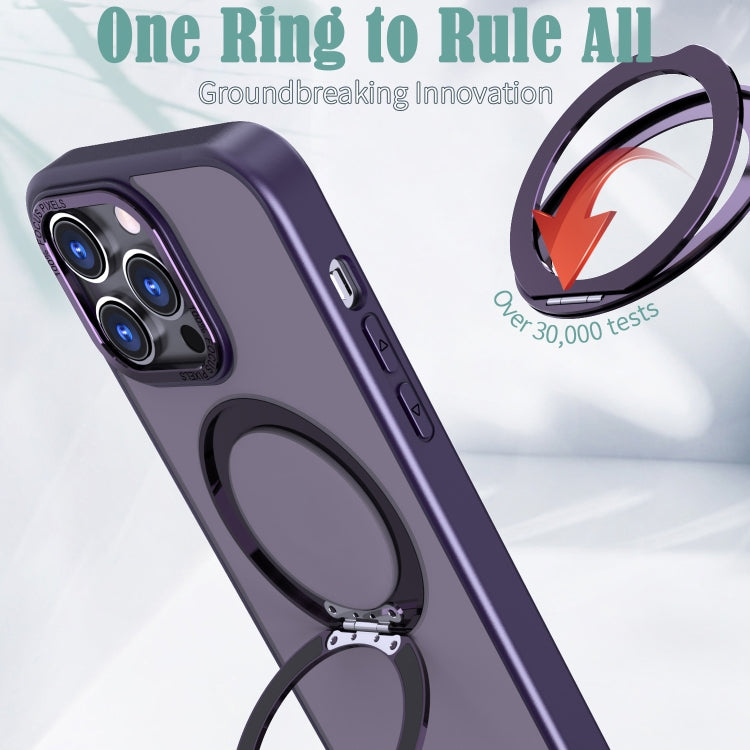 For iPhone 14 Pro Max Wing Series MagSafe Magnetic Ring Holder Phone Case
