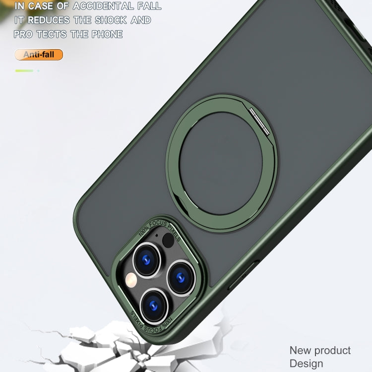 For iPhone 14 Pro Wing Series MagSafe Magnetic Ring Holder Phone Case