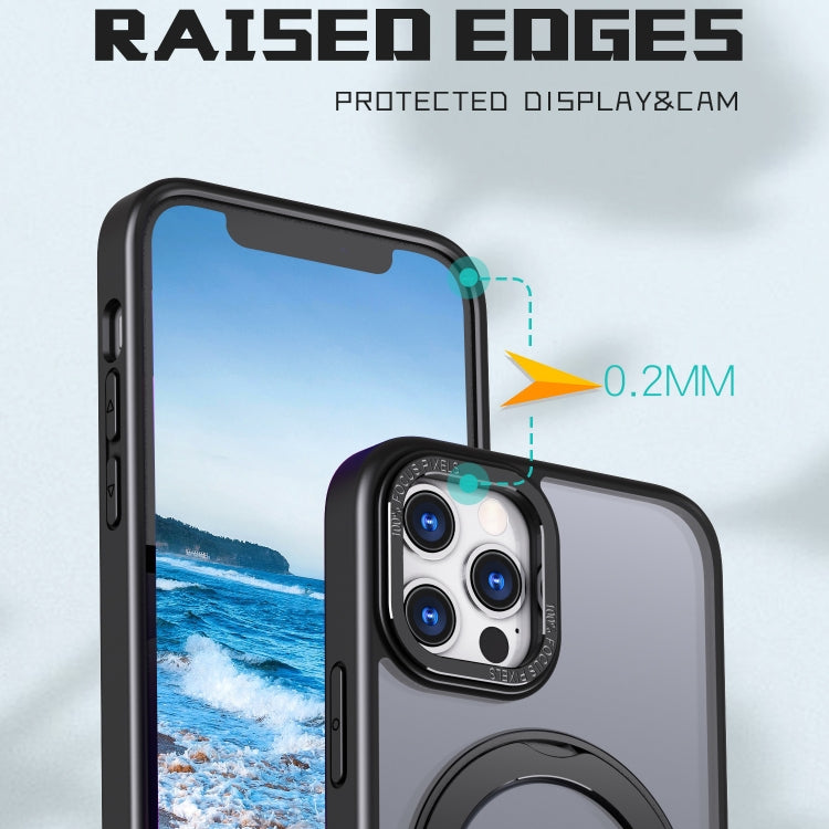 For iPhone 13 Pro Wing Series MagSafe Magnetic Ring Holder Phone Case