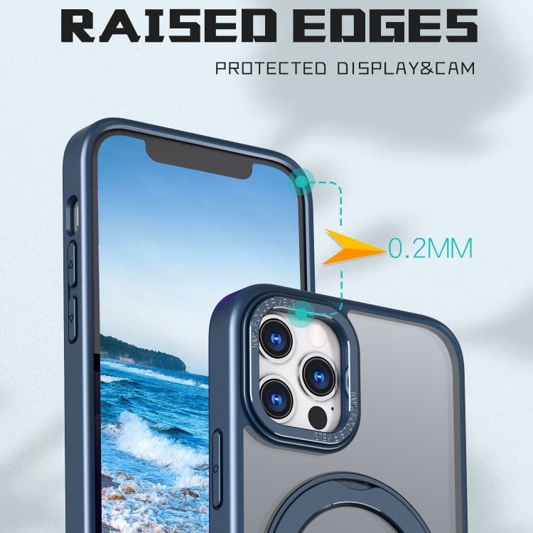 For iPhone 13 Pro Wing Series MagSafe Magnetic Ring Holder Phone Case