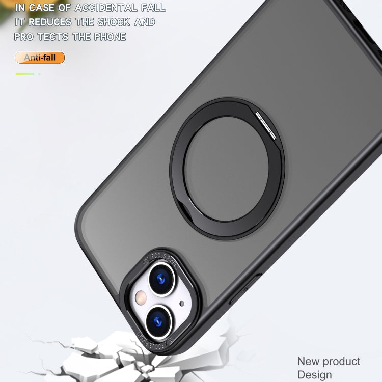 For iPhone 13 Wing Series MagSafe Magnetic Ring Holder Phone Case