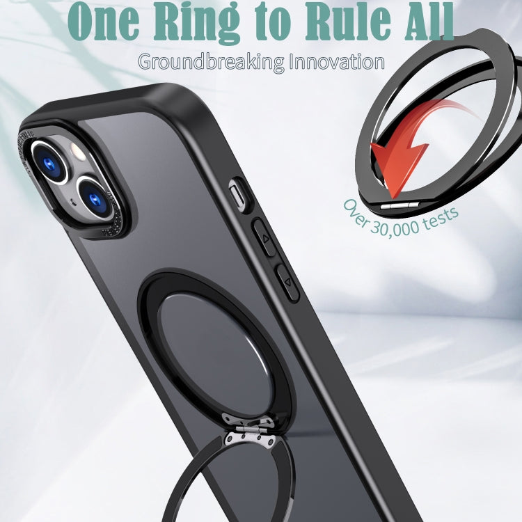For iPhone 13 Wing Series MagSafe Magnetic Ring Holder Phone Case